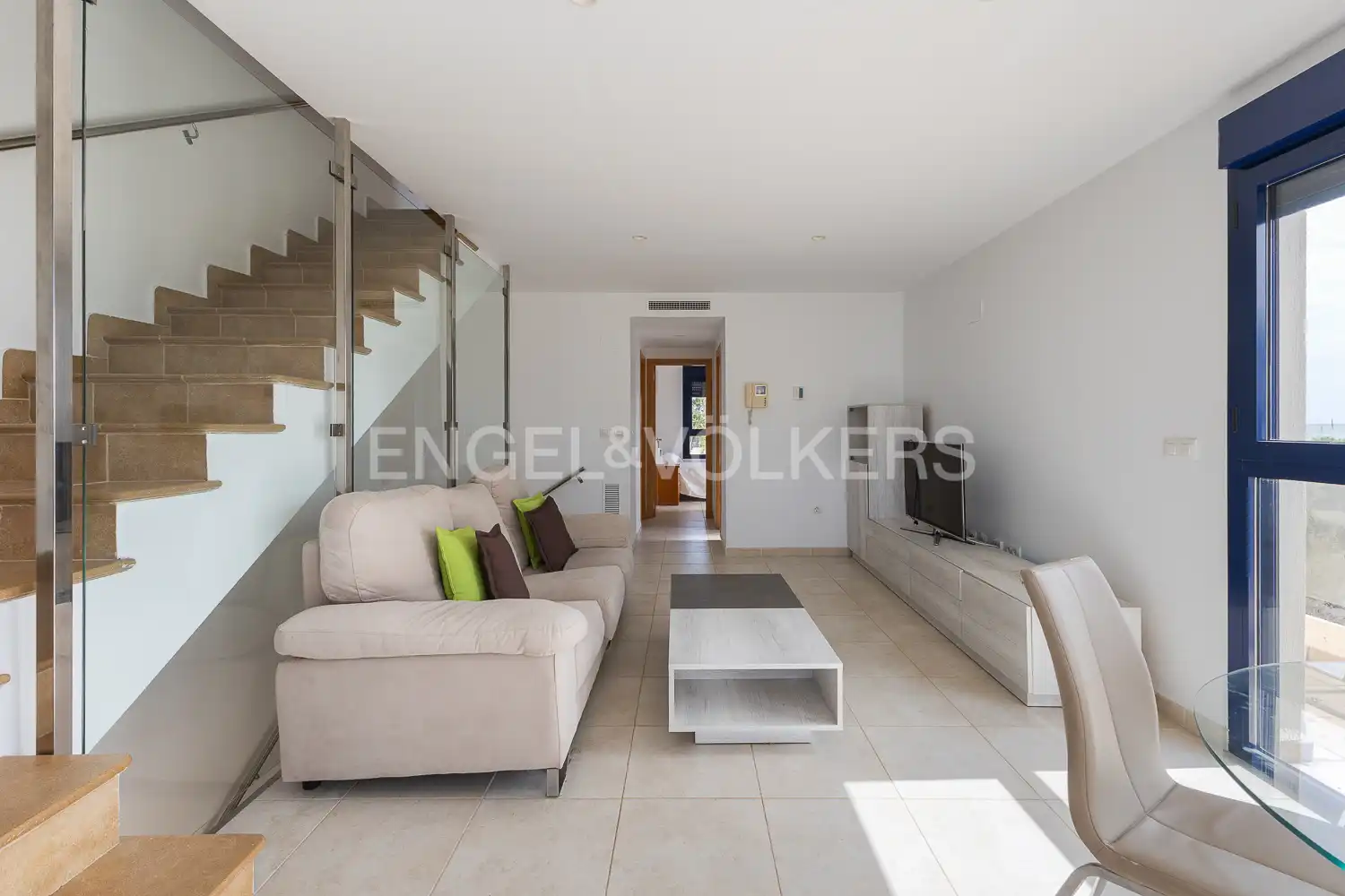 Living room of Houses for rent in Sagunto / Sagunt  with Air Conditioner, Heating and Private garden