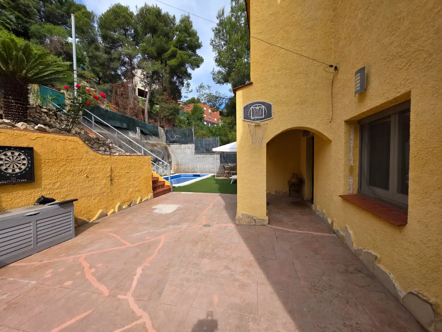 Jardín de Casa o chalet en venta en Vallirana con Calefacción, Jardín privado y Terraza