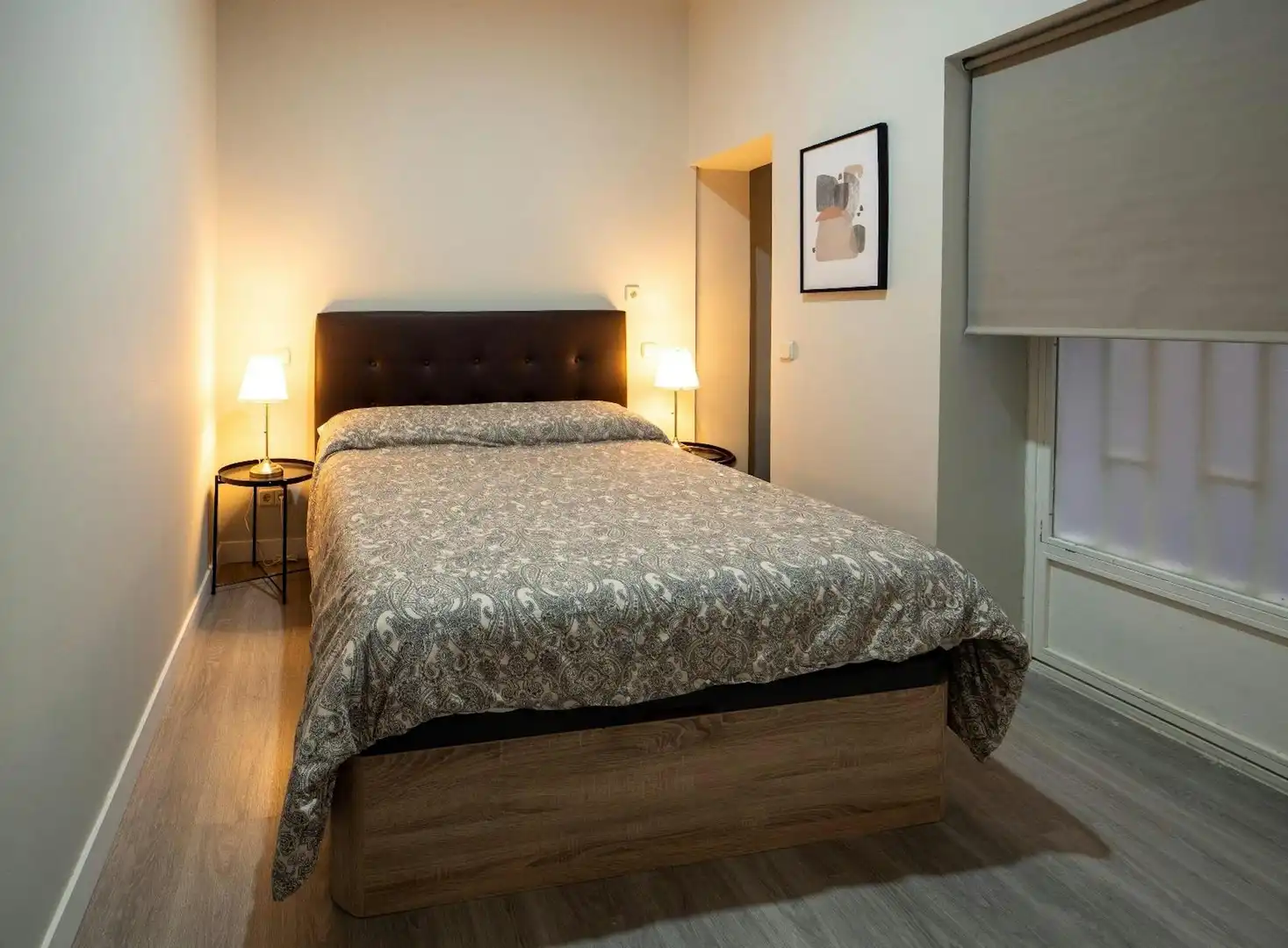 Bedroom of Flat for rent in Madrid  with Air Conditioner, Heating and Furnished