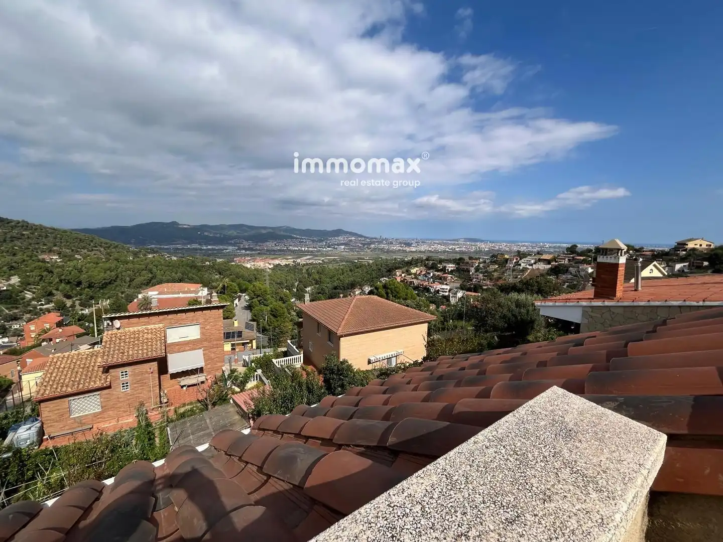 Exterior view of Houses for sale in Santa Coloma de Cervelló  with Heating, Terrace and Storage room