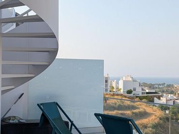 Àtic amb piscina de lloguer a Cam. Loma de Retamar 4