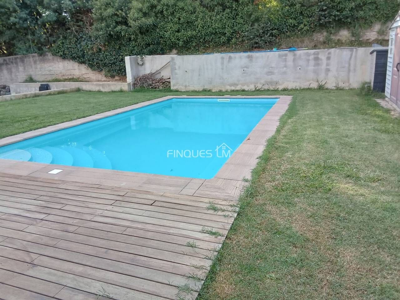 Piscina de Casa o chalet en venta en Santa Coloma de Farners con Calefacción, Jardín privado y Parquet