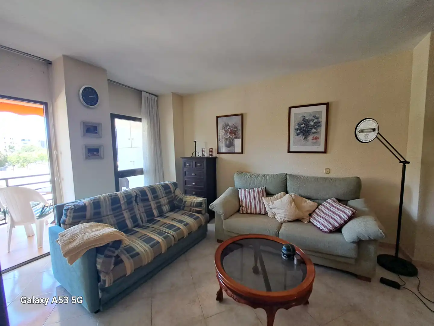 Sala de estar de Apartamento de alquiler en Marbella con Calefacción, Terraza y Amueblado