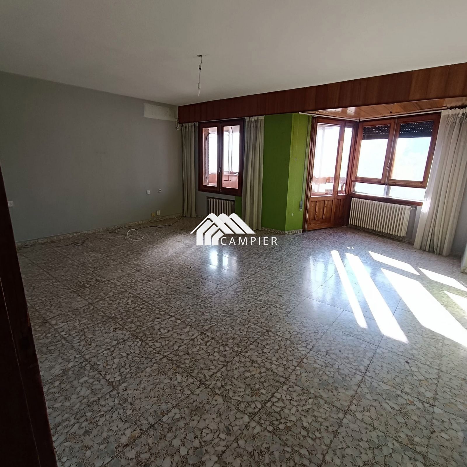 Living room of Flat for sale in  Albacete Capital  with Heating and Balcony