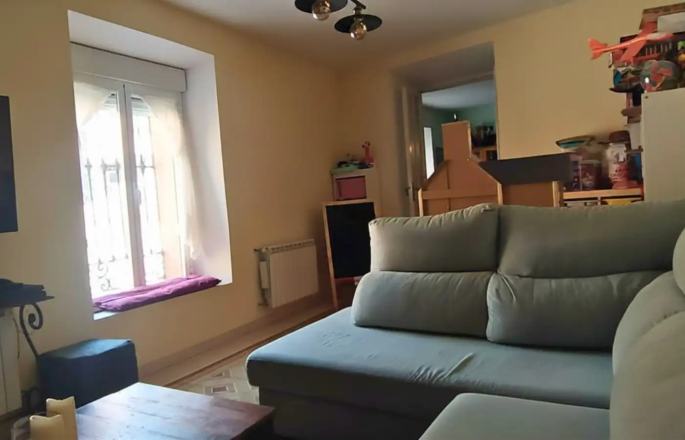 Sala de estar de Casa o chalet en venta en Los Santos de la Humosa con Jardín privado, Terraza y Trastero