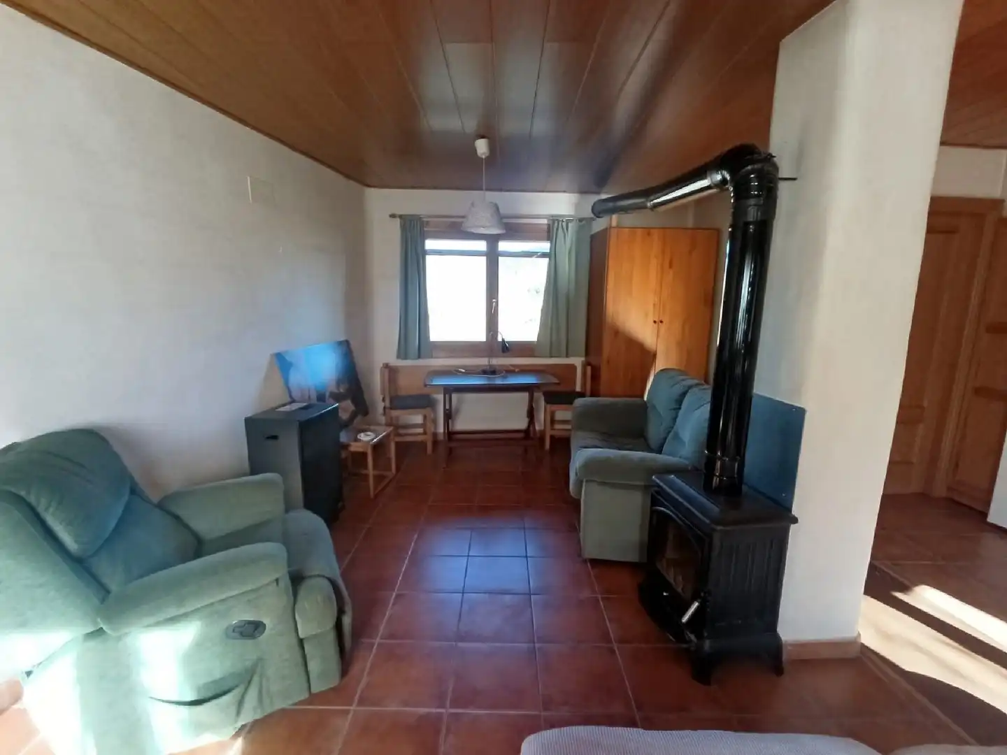 Sala d'estar de Casa o xalet en venda en Graus amb Calefacció, Jardí privat i Traster