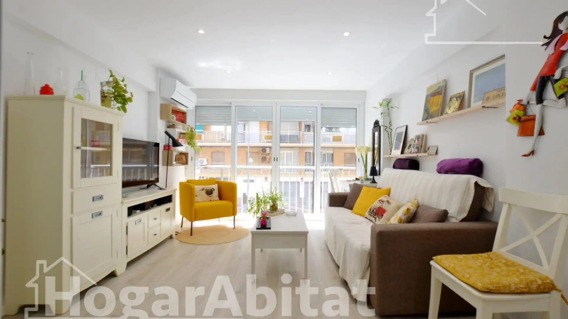 Sala de estar de Piso en venta en Cullera con Aire acondicionado