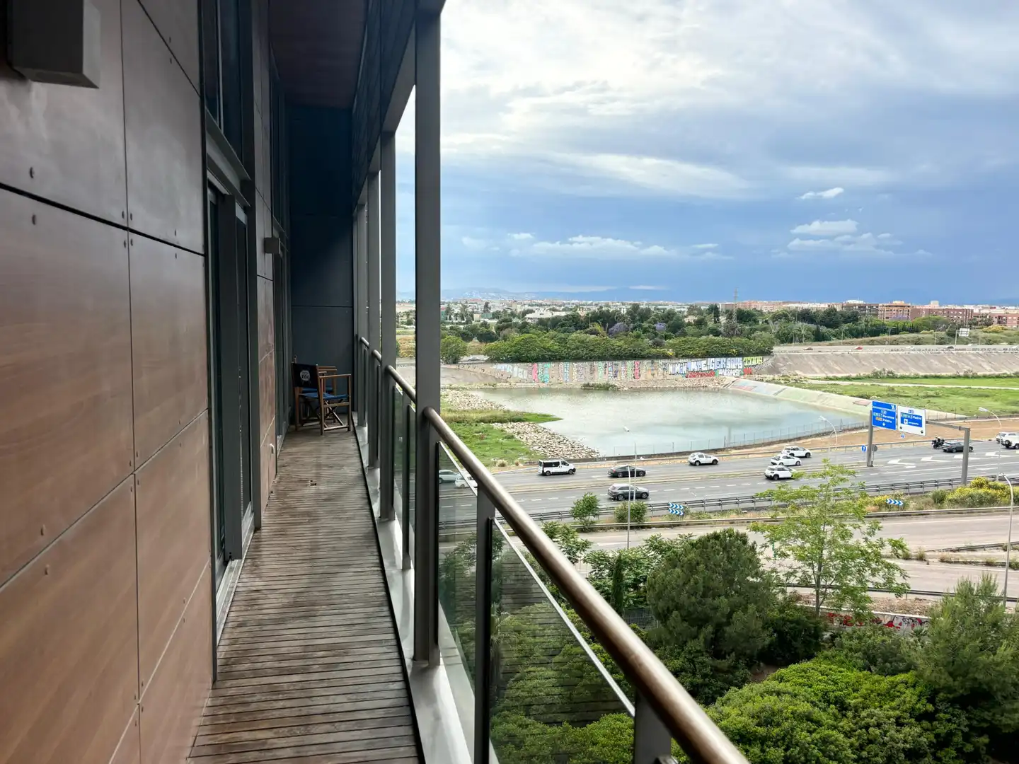 Terrasse von Loft zum Verkauf in Xirivella mit Klimaanlage, Parkett und Möbliert