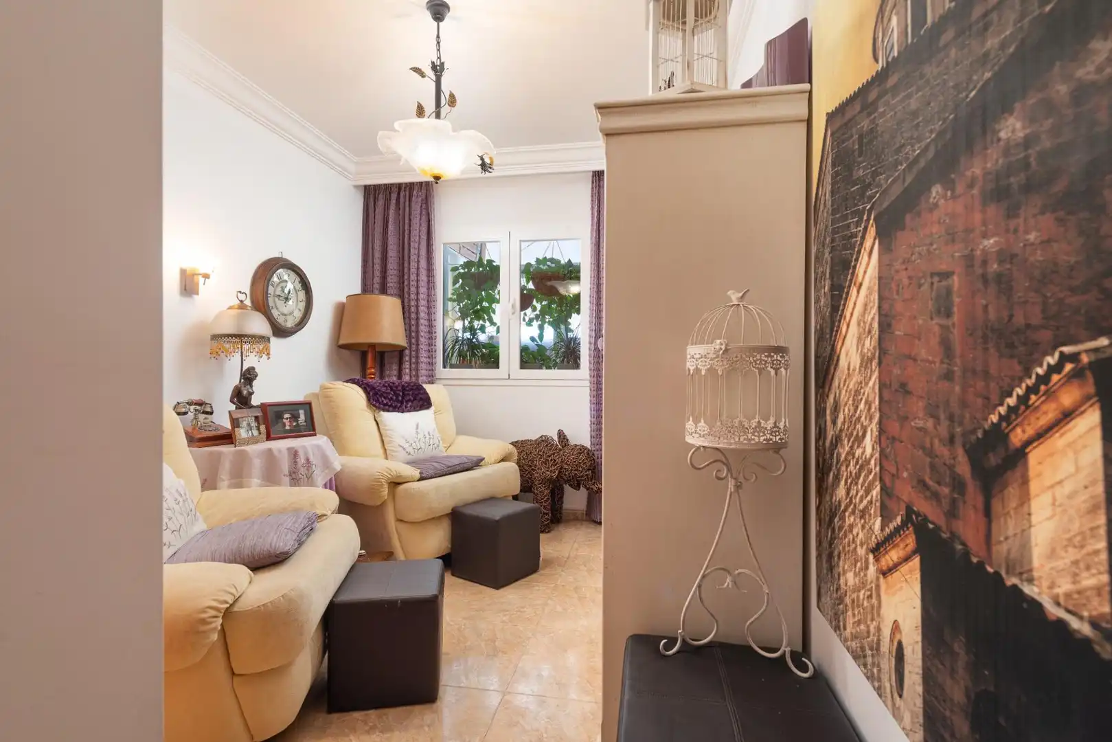 Wohnzimmer von Wohnungen zum Verkauf in Alcúdia mit Klimaanlage, Heizung und Terrasse