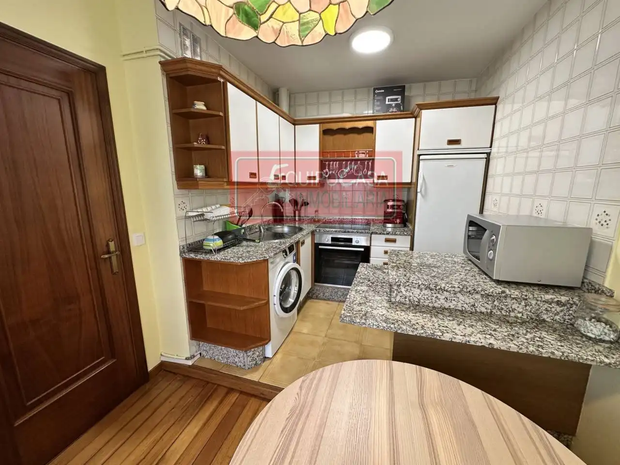 Kitchen of Apartments for rent in Lugo  with Heating, Parquet flooring and Furnished