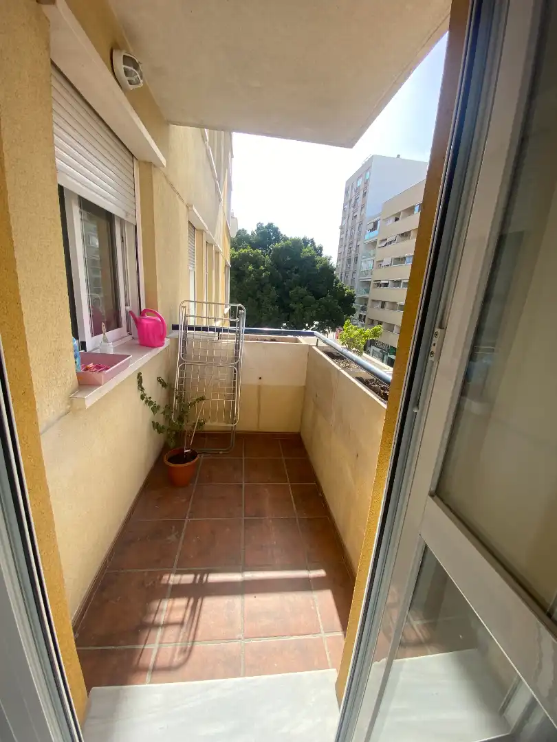 Balcony of Apartments for rent in Málaga  with Air Conditioner, Terrace and Furnished