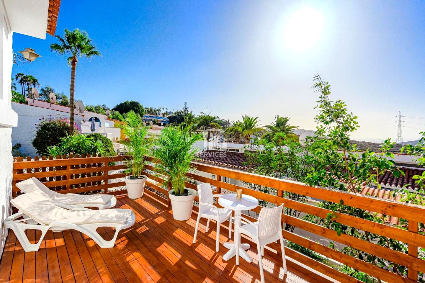 Terraza de Casa o chalet en venta en Arona con Jardín privado, Terraza y Piscina comunitaria