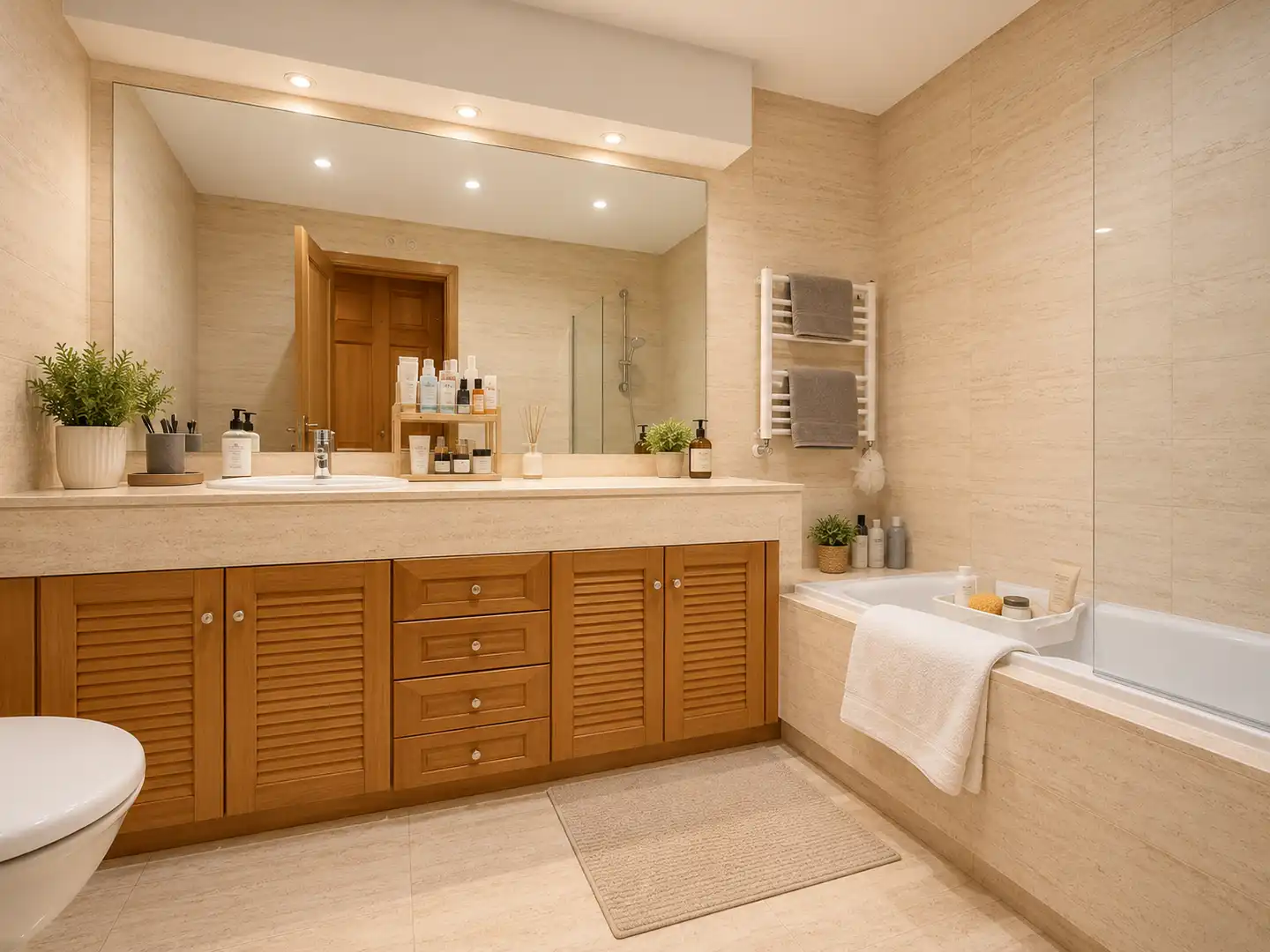Bathroom of Flat for sale in Pozuelo de Alarcón  with Air Conditioner, Heating and Storage room