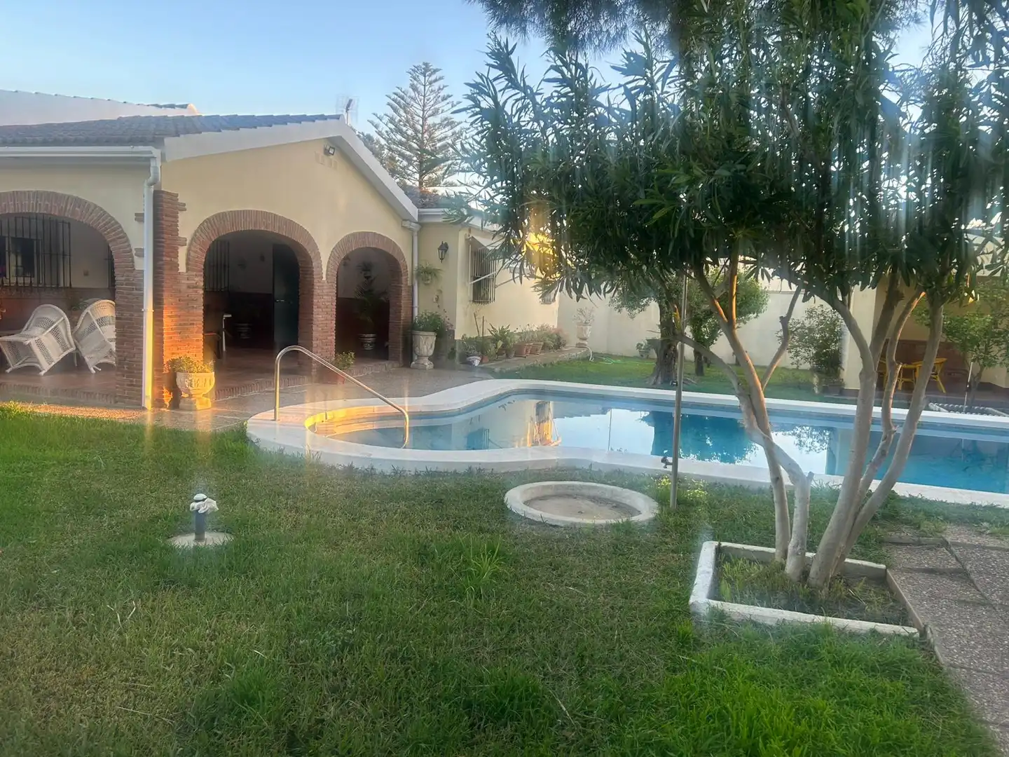 Swimming pool of Houses for sale in Chiclana de la Frontera  with Private garden, Swimming Pool and Furnished