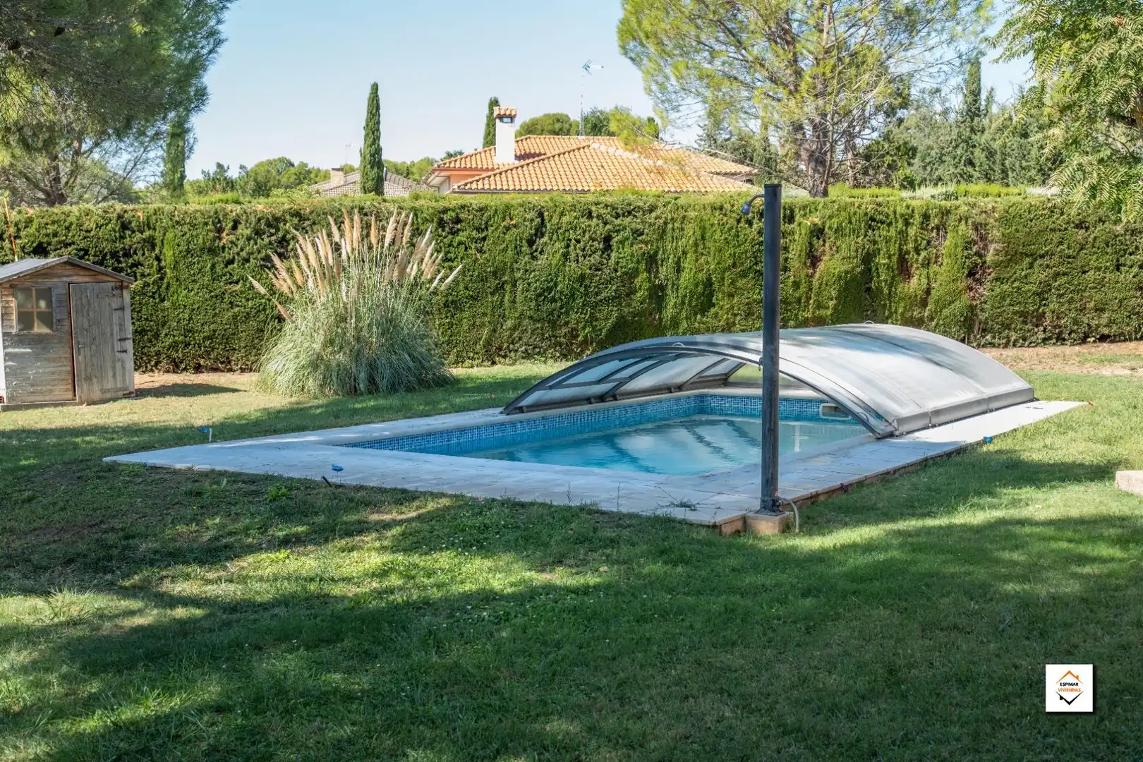 Swimming pool of Houses for sale in Zaragoza  with Air Conditioner, Heating and Private garden