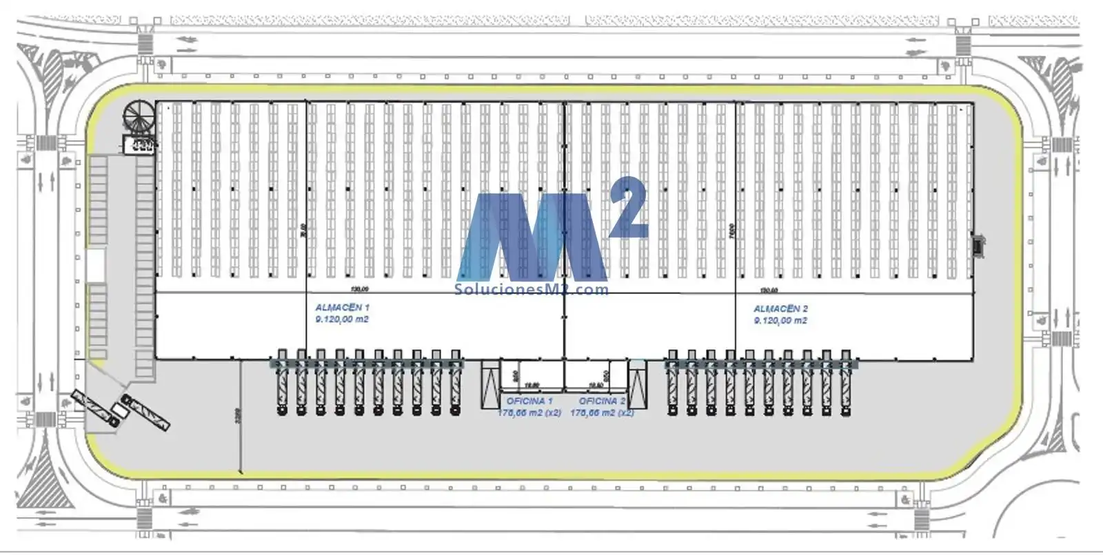 Nave industrielle à louer à Emilia Pardo Bazán, imagen 4