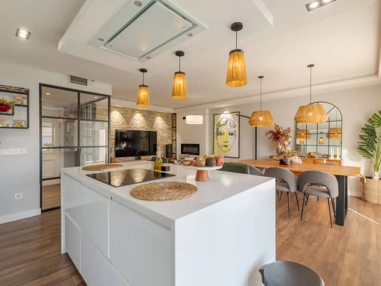 Kitchen of Attic for sale in Reus  with Air Conditioner, Heating and Parquet flooring