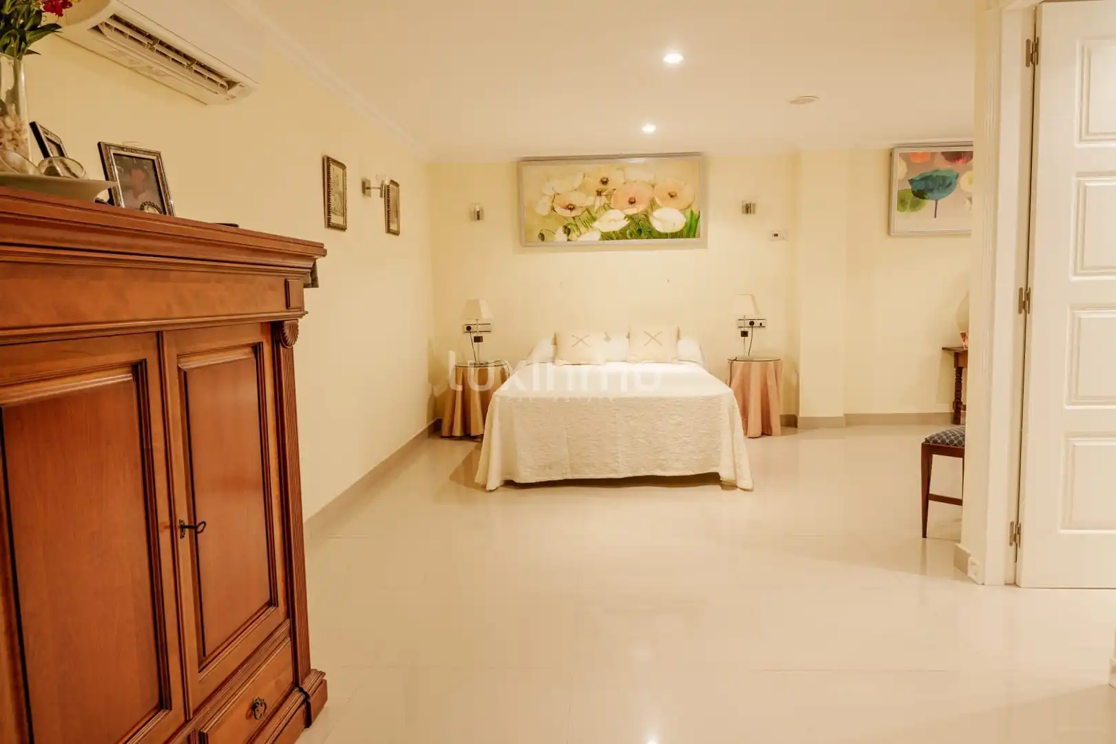 Schlafzimmer von Country house zum Verkauf in Alicante / Alacant mit Klimaanlage, Heizung und Privatgarten