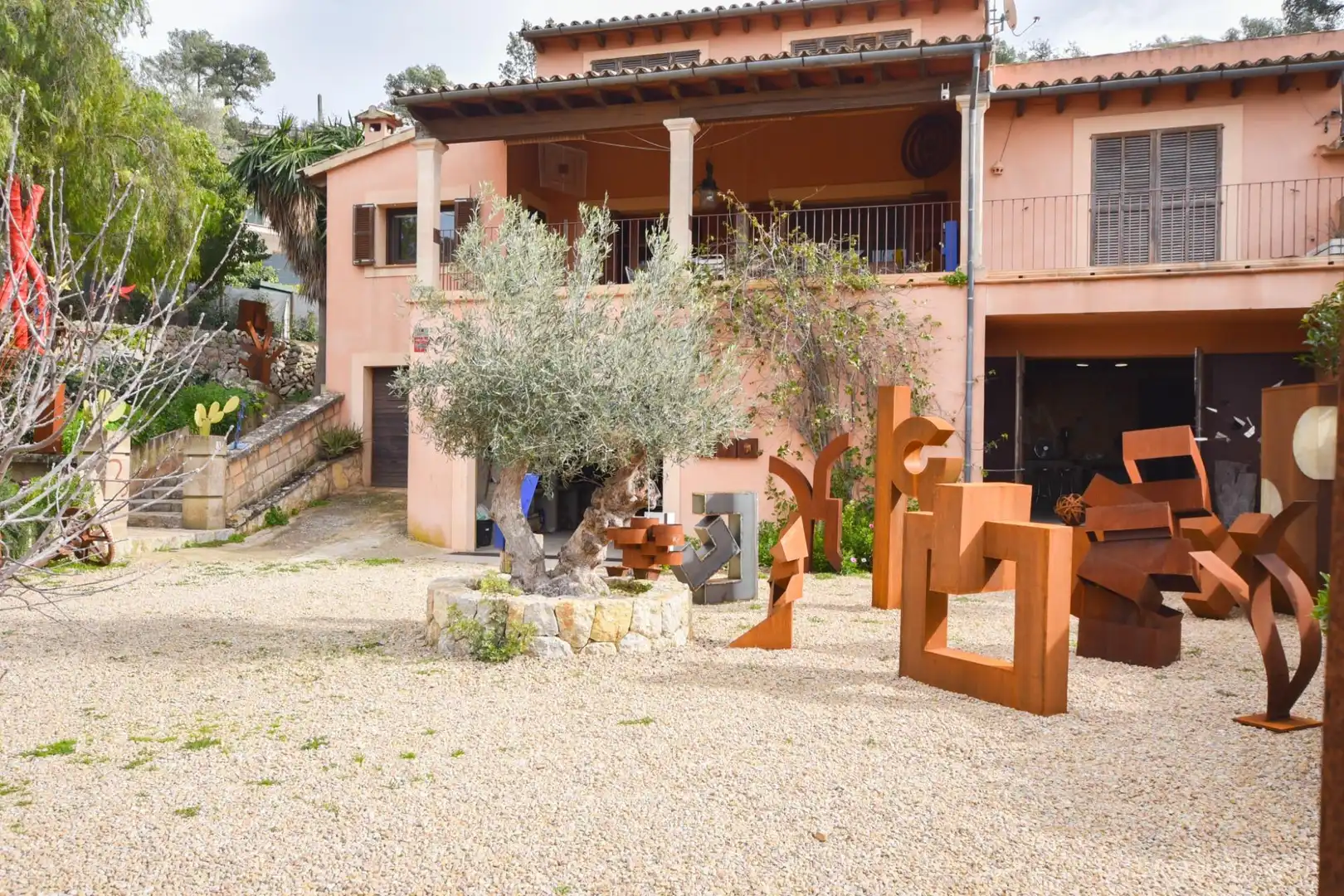 Jardí de Finca rústica en venda en Puigpunyent amb Aire condicionat, Calefacció i Terrassa