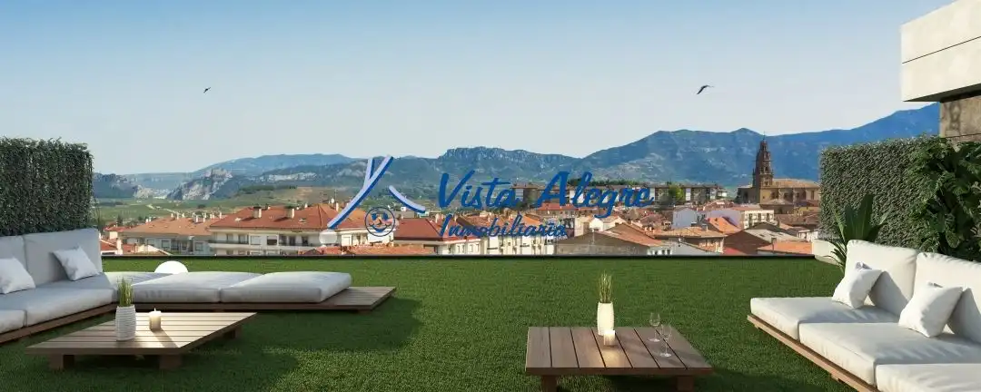 Terrace of Flat for sale in Haro  with Heating, Parquet flooring and Terrace