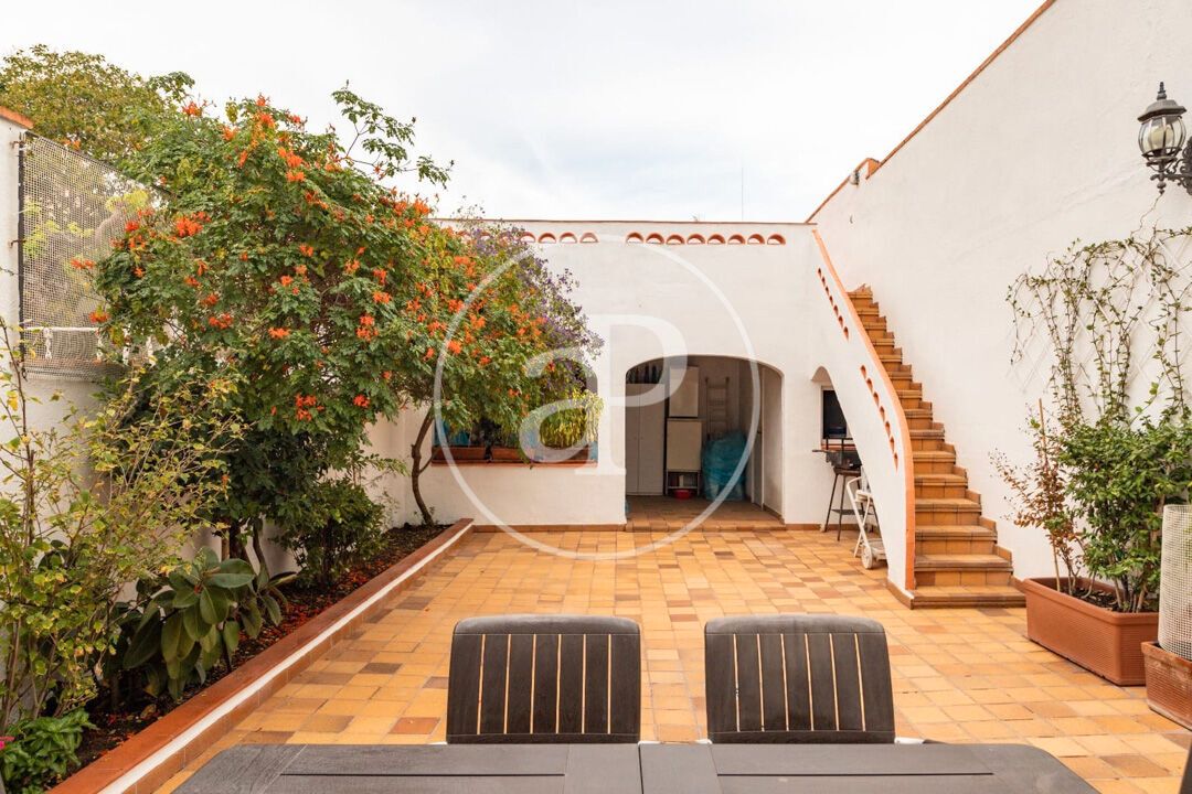 Terrace of Single-family semi-detached for sale in Sabadell  with Air Conditioner, Heating and Private garden