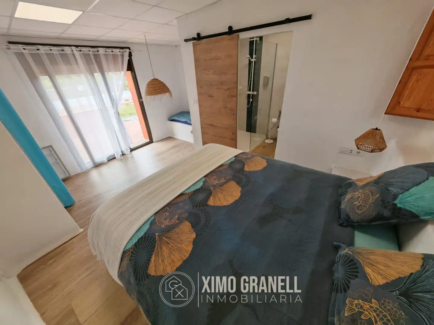 Schlafzimmer von Country house zum Verkauf in Sagunto / Sagunt mit Klimaanlage, Heizung und Privatgarten
