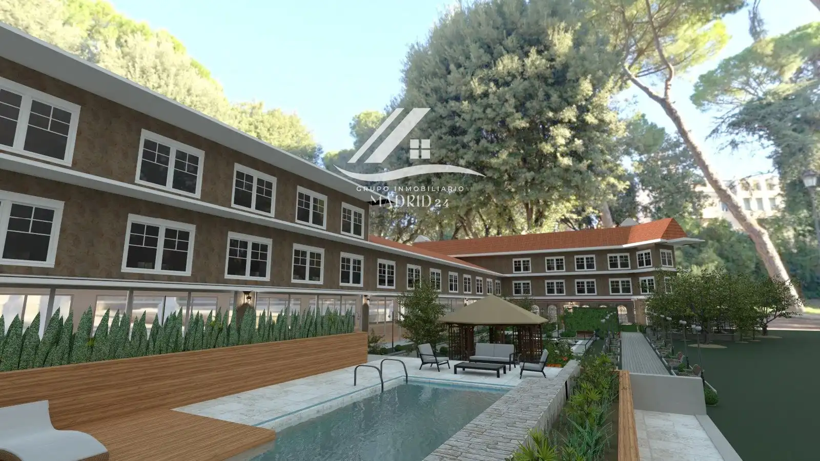 Vista exterior de Residencial en venda en Caleruega