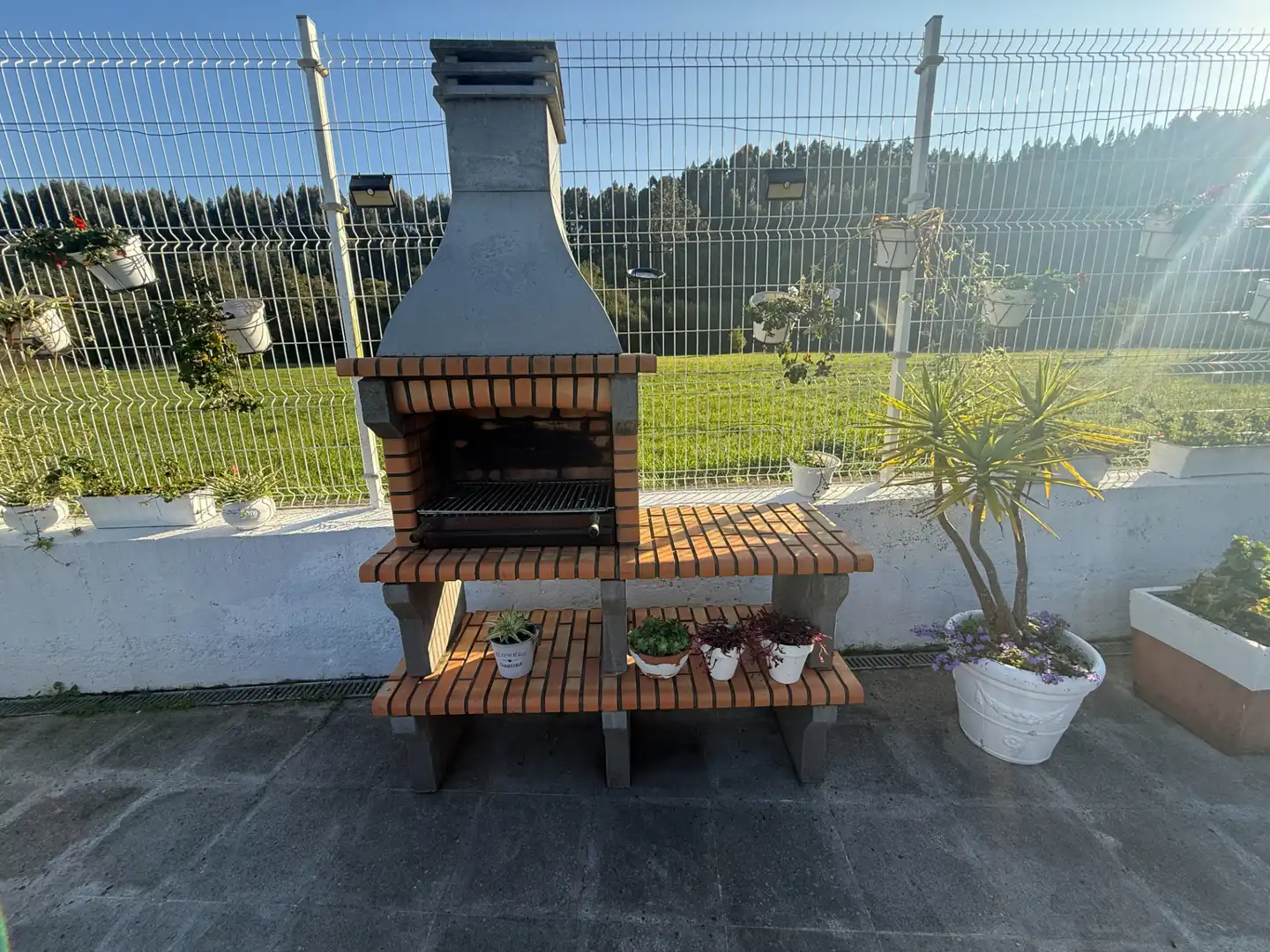 Terraza de Casa o chalet en venta en Castrillón con Calefacción, Jardín privado y Piscina