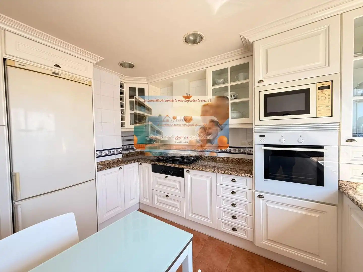 Cocina de Dúplex en venta en Castellón de la Plana / Castelló de la Plana con Calefacción, Parquet y Terraza