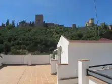 Garden of Study for rent in Granada  with Air Conditioner, Heating and Terrace