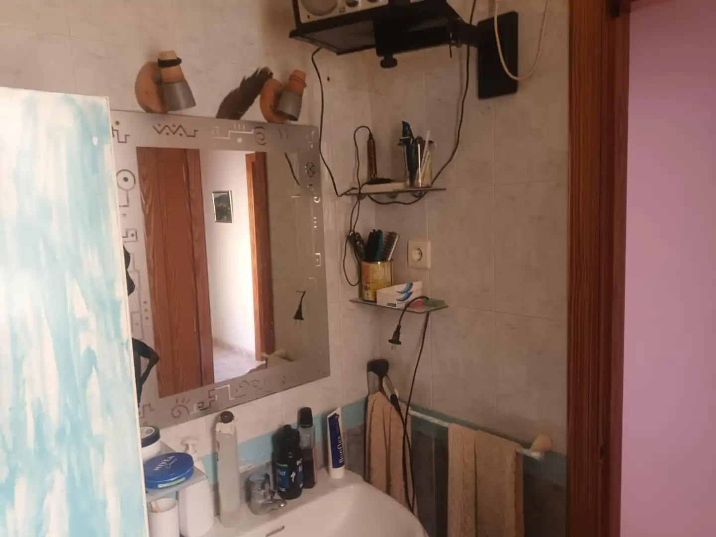Badezimmer von Dachboden zum Verkauf in Librilla mit Heizung, Terrasse und Balkon