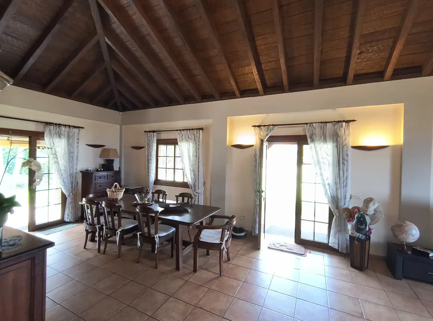 Comedor de Casa o chalet en venta en La Orotava con Jardín privado, Parquet y Terraza