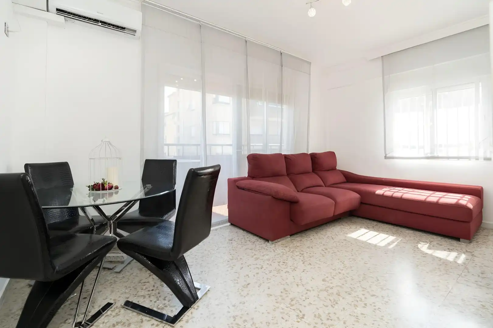 Living room of Flat for sale in Motril  with Air Conditioner and Balcony
