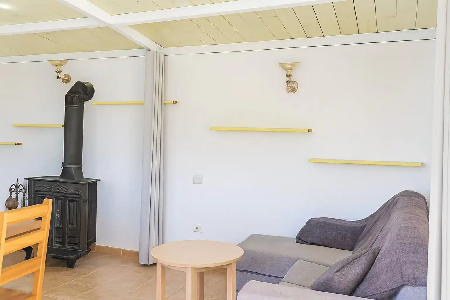 Sala d'estar de Finca rústica en venda en Breña Baja amb Jardí privat, Terrassa i Traster