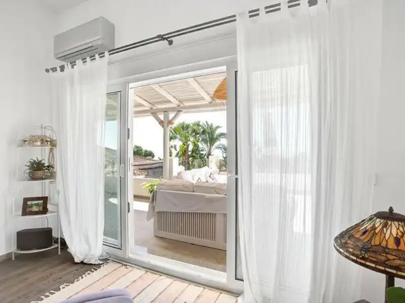 Terrassa de Casa o xalet de lloguer en Marbella amb Aire condicionat, Jardí privat i Terrassa