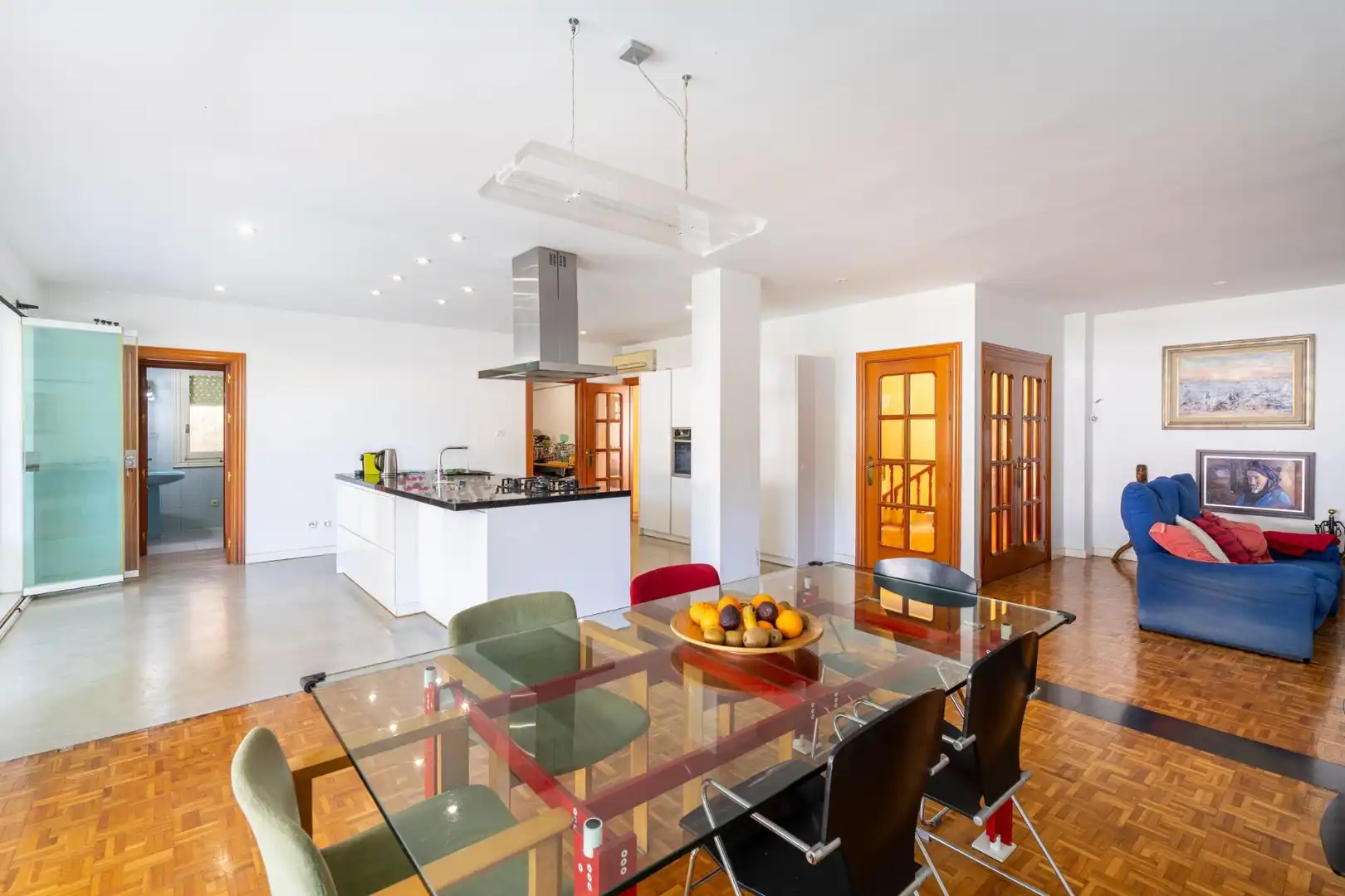 Cocina de Casa o chalet en venta en Roquetas de Mar con Aire acondicionado, Jardín privado y Parquet