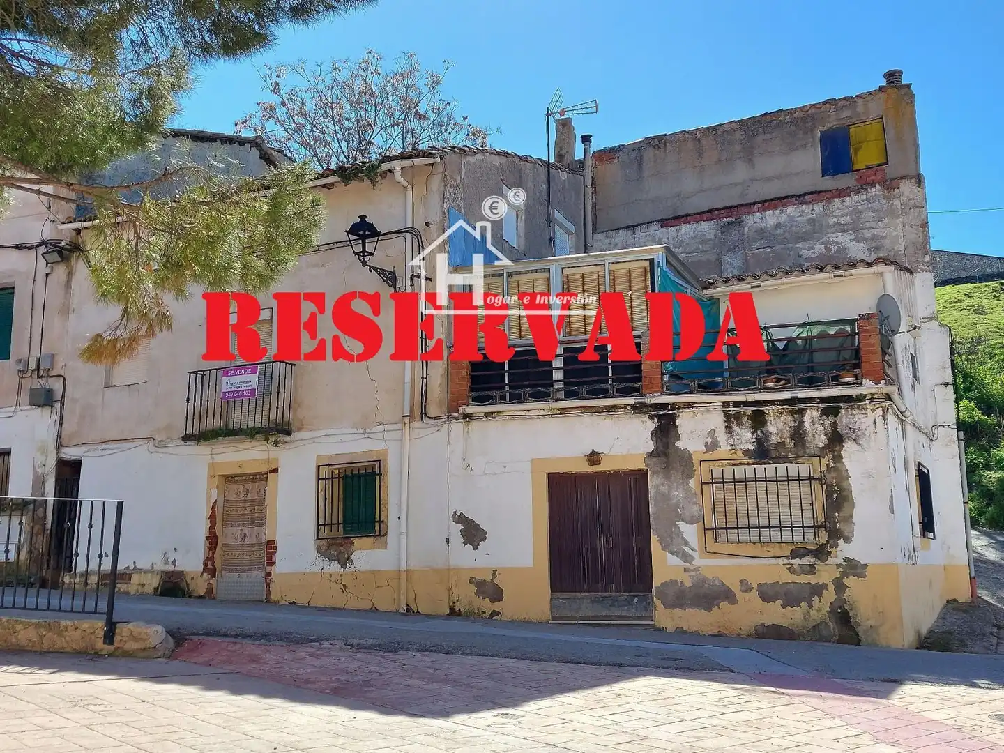 Vista exterior de Casa o chalet en venta en Fuentelviejo con Terraza