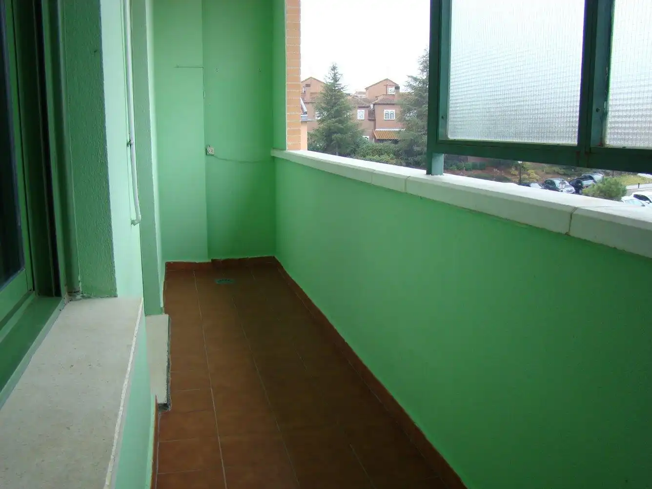 Balcony of Flat for rent in Arroyomolinos (Madrid)  with Heating, Parquet flooring and Terrace