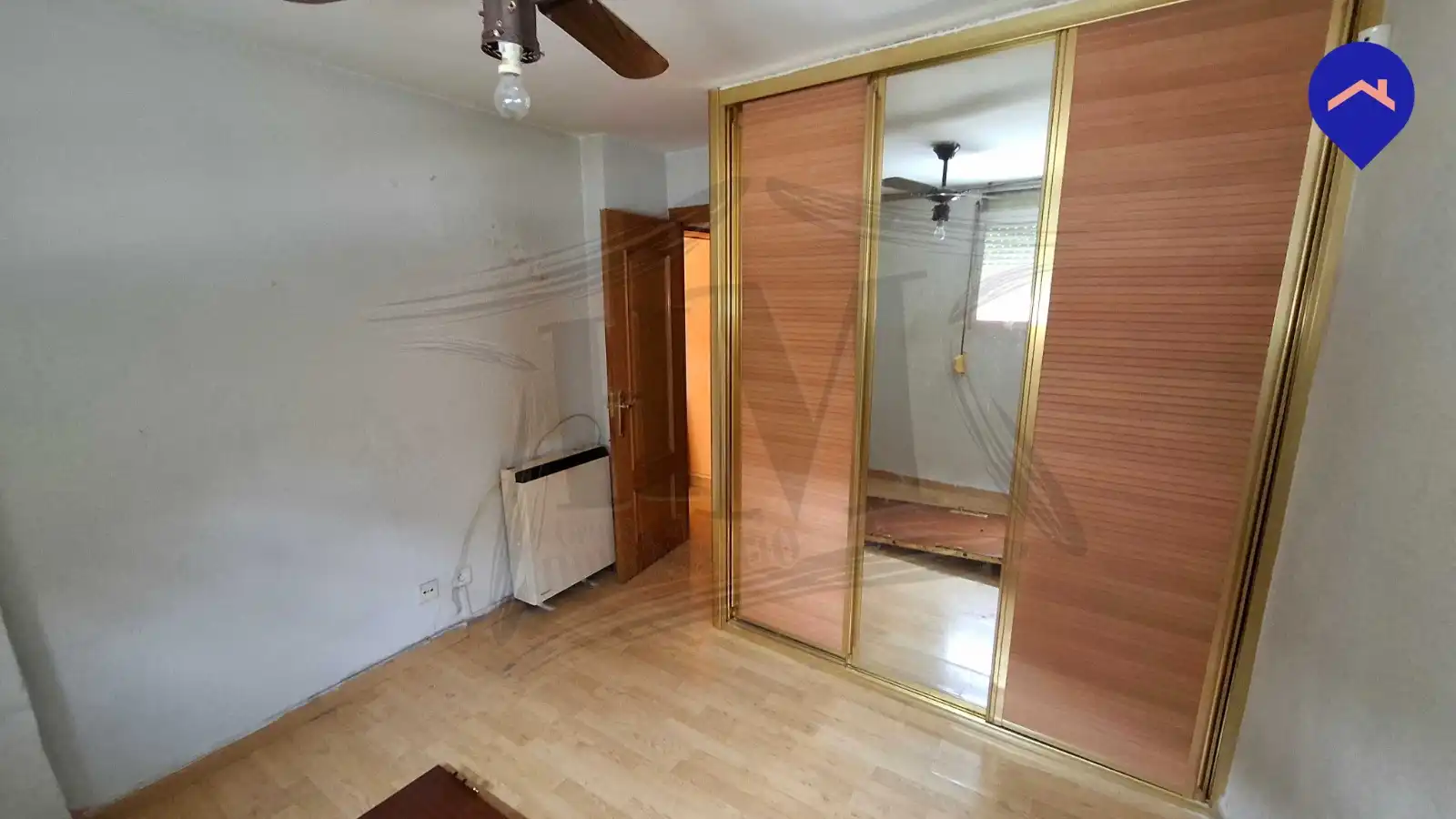Bedroom of Flat for sale in  Madrid Capital  with Air Conditioner, Heating and Parquet flooring