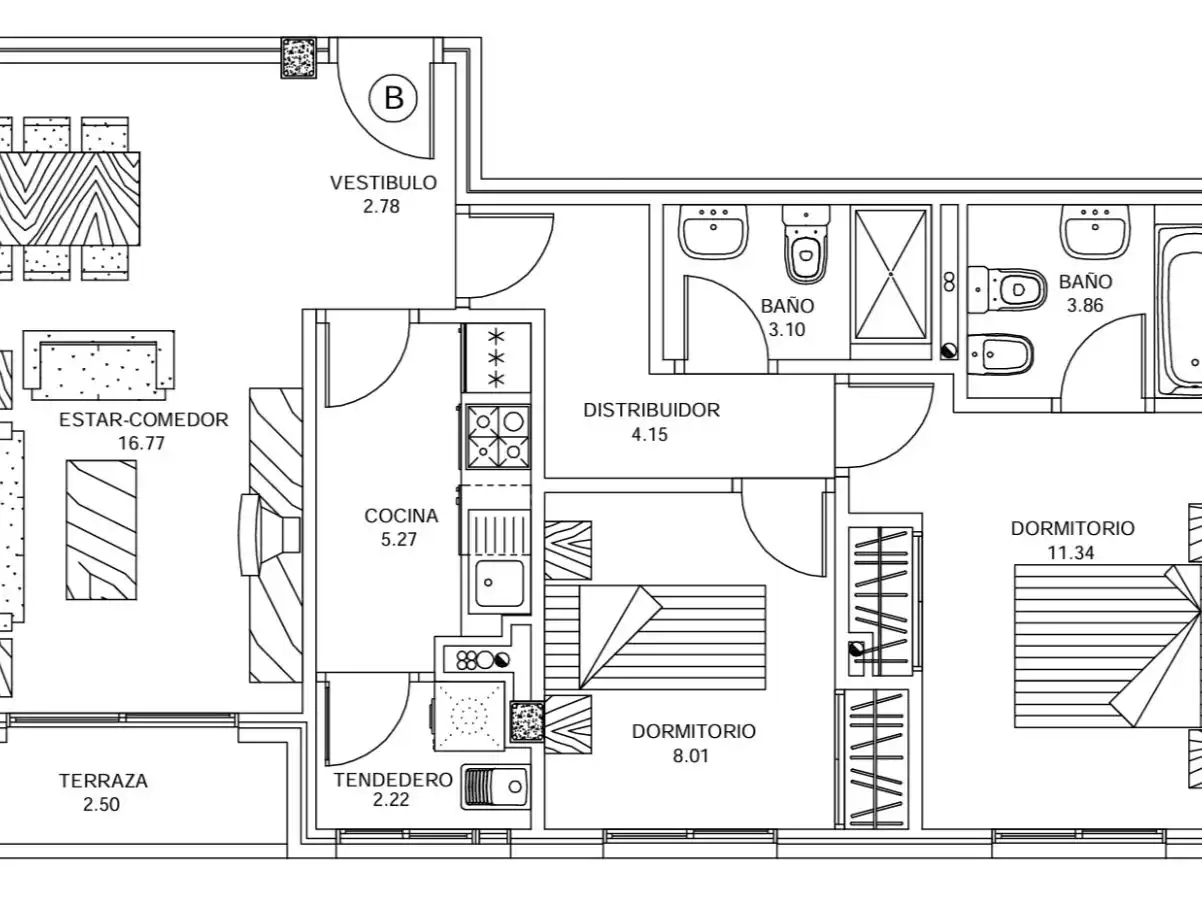 Flat for rent in Pontevedra Capital   with Terrace and Balcony