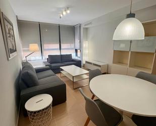 Sala d'estar de Pis de lloguer en  Valencia Capital amb Aire condicionat, Calefacció i Moblat