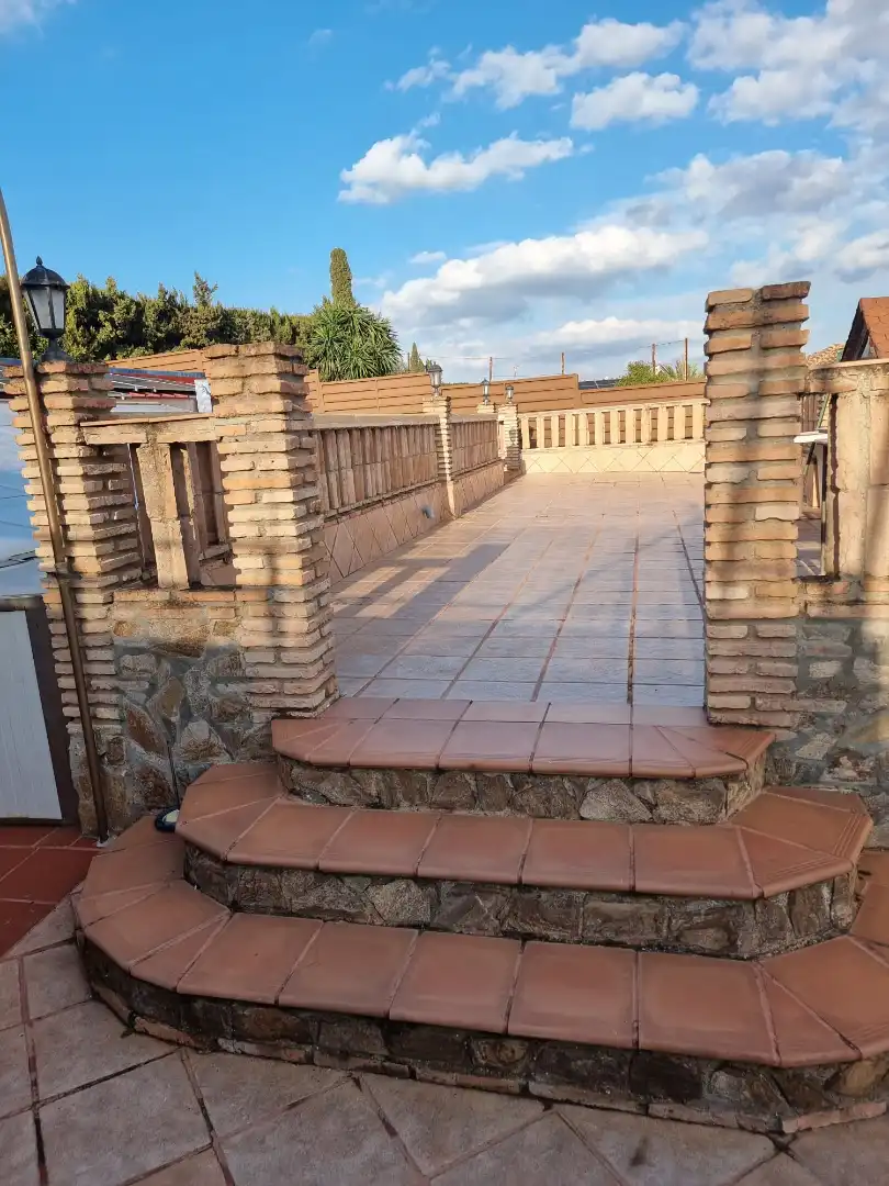 Terrassa de Casa o xalet en venda en Écija amb Aire condicionat, Calefacció i Jardí privat