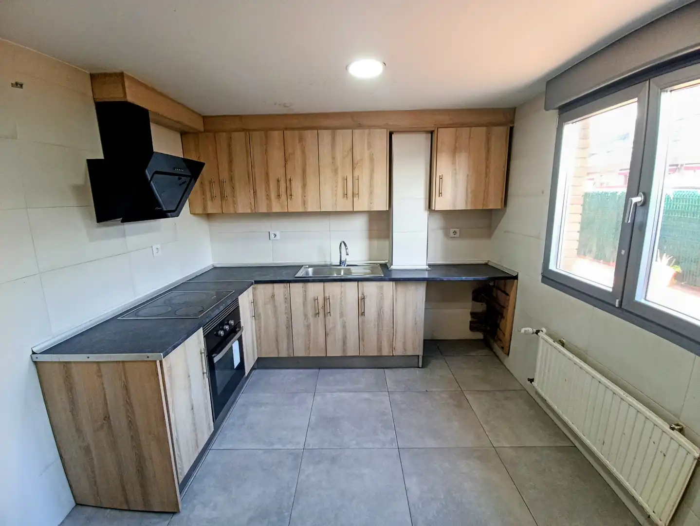 Kitchen of Attic for sale in Oviedo   with Heating, Parquet flooring and Terrace