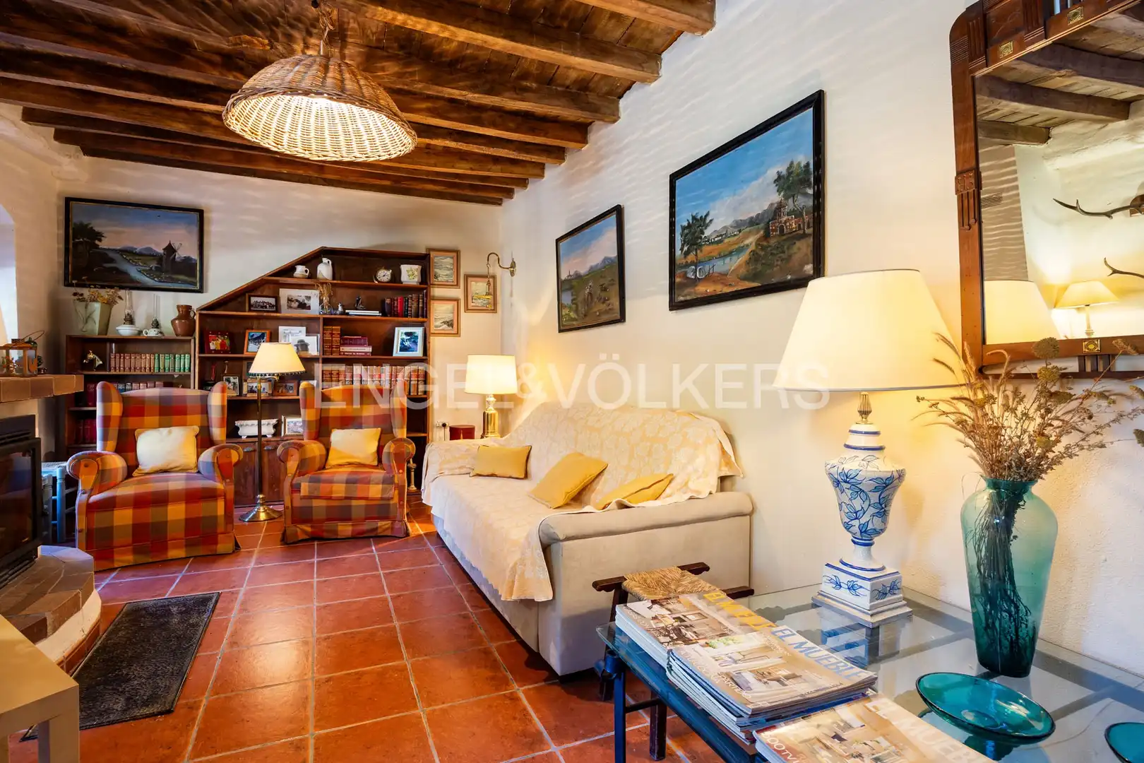 Living room of Country homes for sale in Grazalema  with Air Conditioner, Heating and Private garden