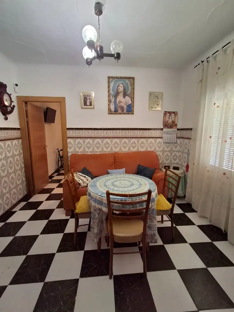 Sala de estar de Casa o chalet en venta en La Puebla de Almoradiel con Aire acondicionado y Amueblado