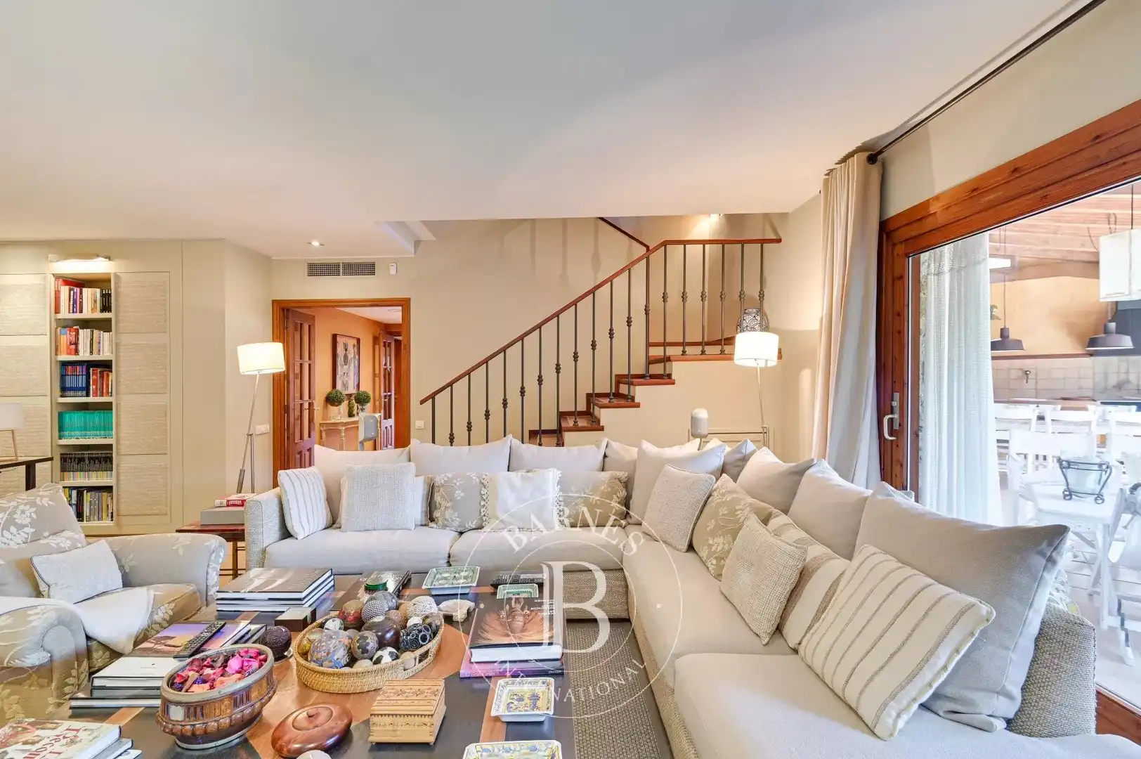 Living room of Country homes for sale in Torrent (Girona)  with Private garden, Terrace and Swimming Pool