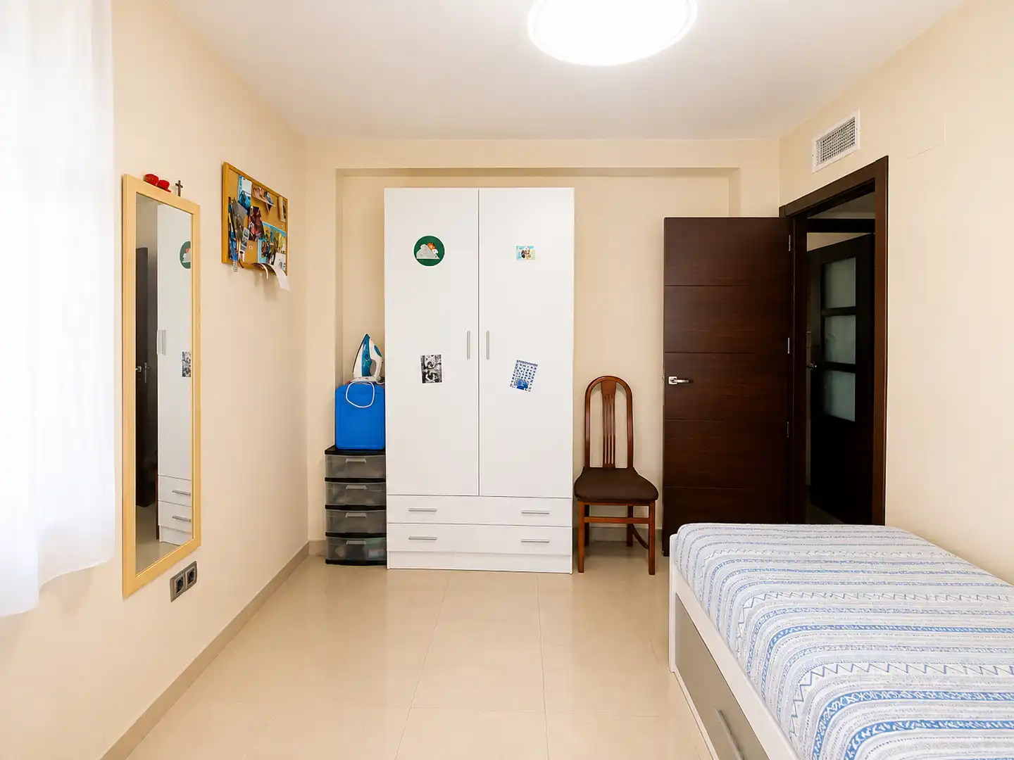 Bedroom of Flat for rent in Córdoba  with Air Conditioner, Heating and Terrace