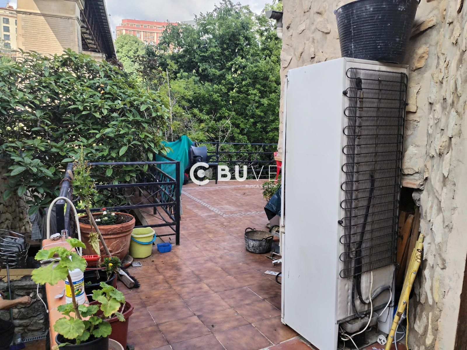 Terrassa de Casa o xalet en venda en Alcoy / Alcoi amb Calefacció i Moblat
