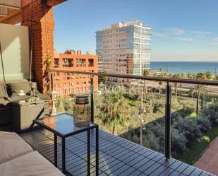 Exterior view of Apartment to rent in  Barcelona Capital  with Air Conditioner, Heating and Parquet flooring