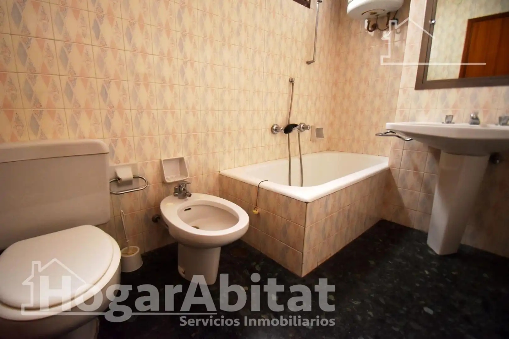Badezimmer von Wohnung zum Verkauf in Vila-real mit Terrasse, Möbliert und Balkon